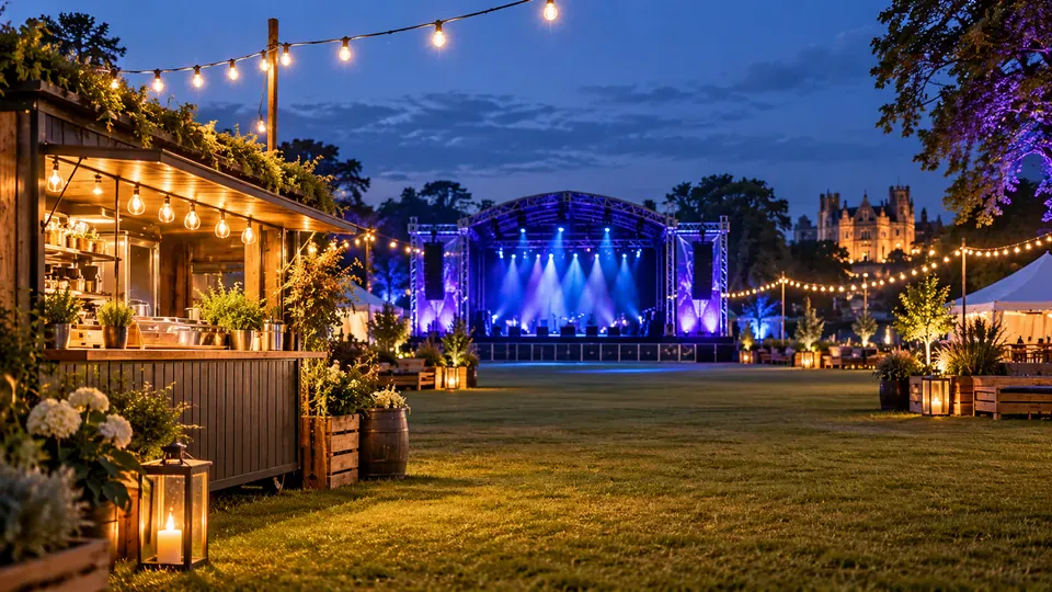 Outdoor festival and events